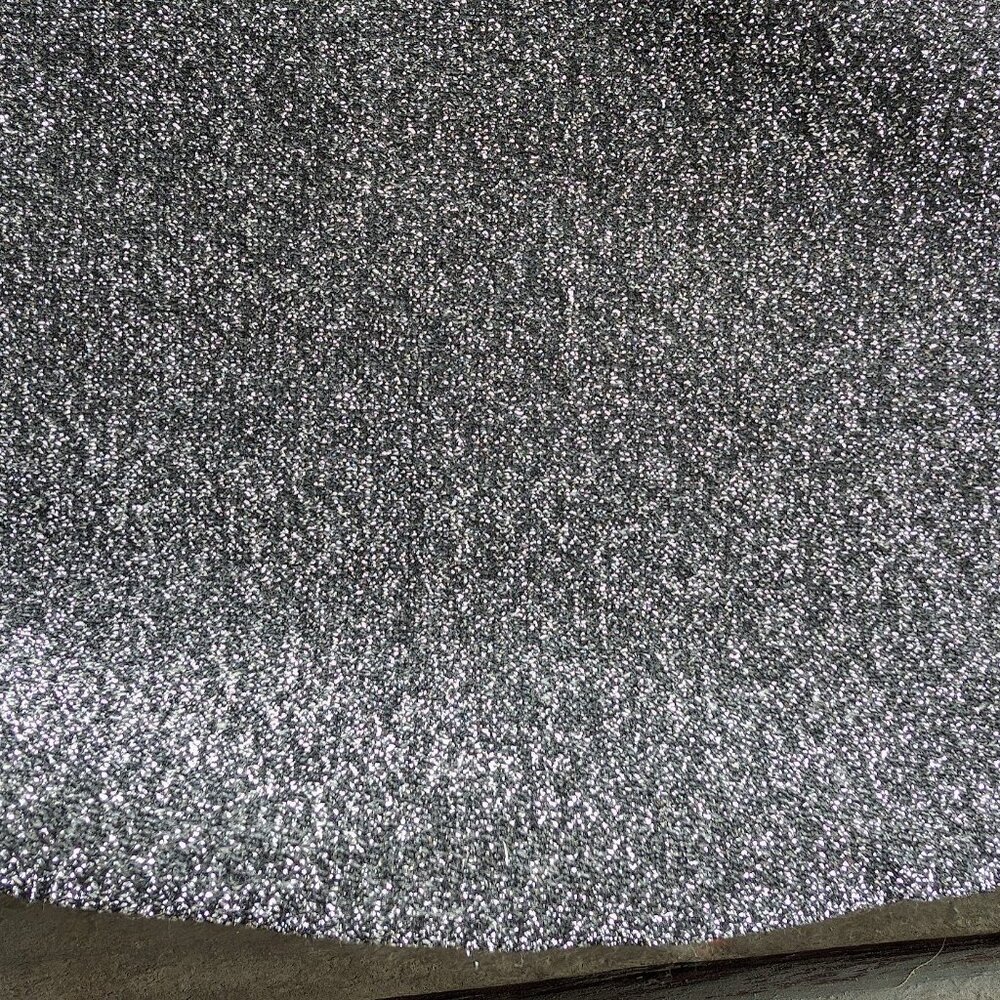Good American Silver Sparkle Bell Sleeve Mini Dress‎ XS - Picture 7 of 9